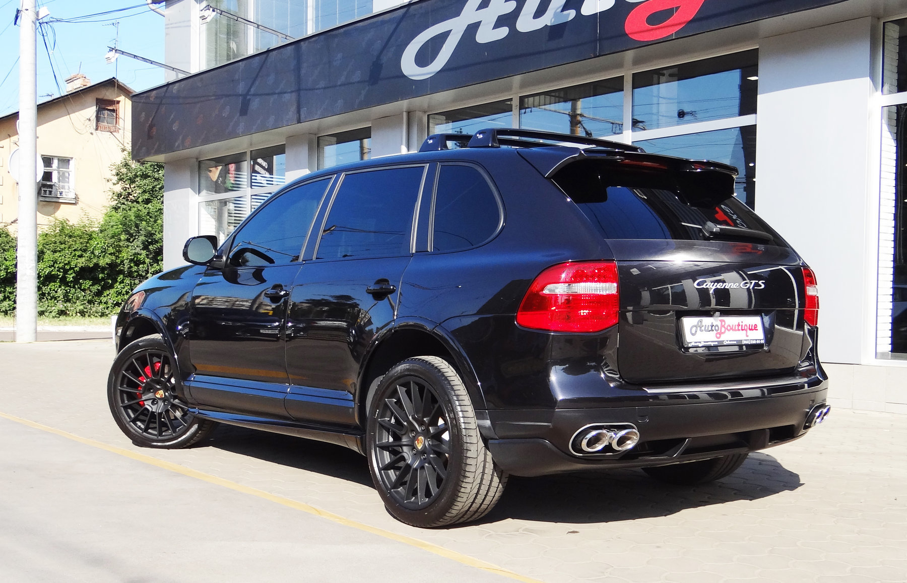 Porsche Cayenne GTS 2008 черный