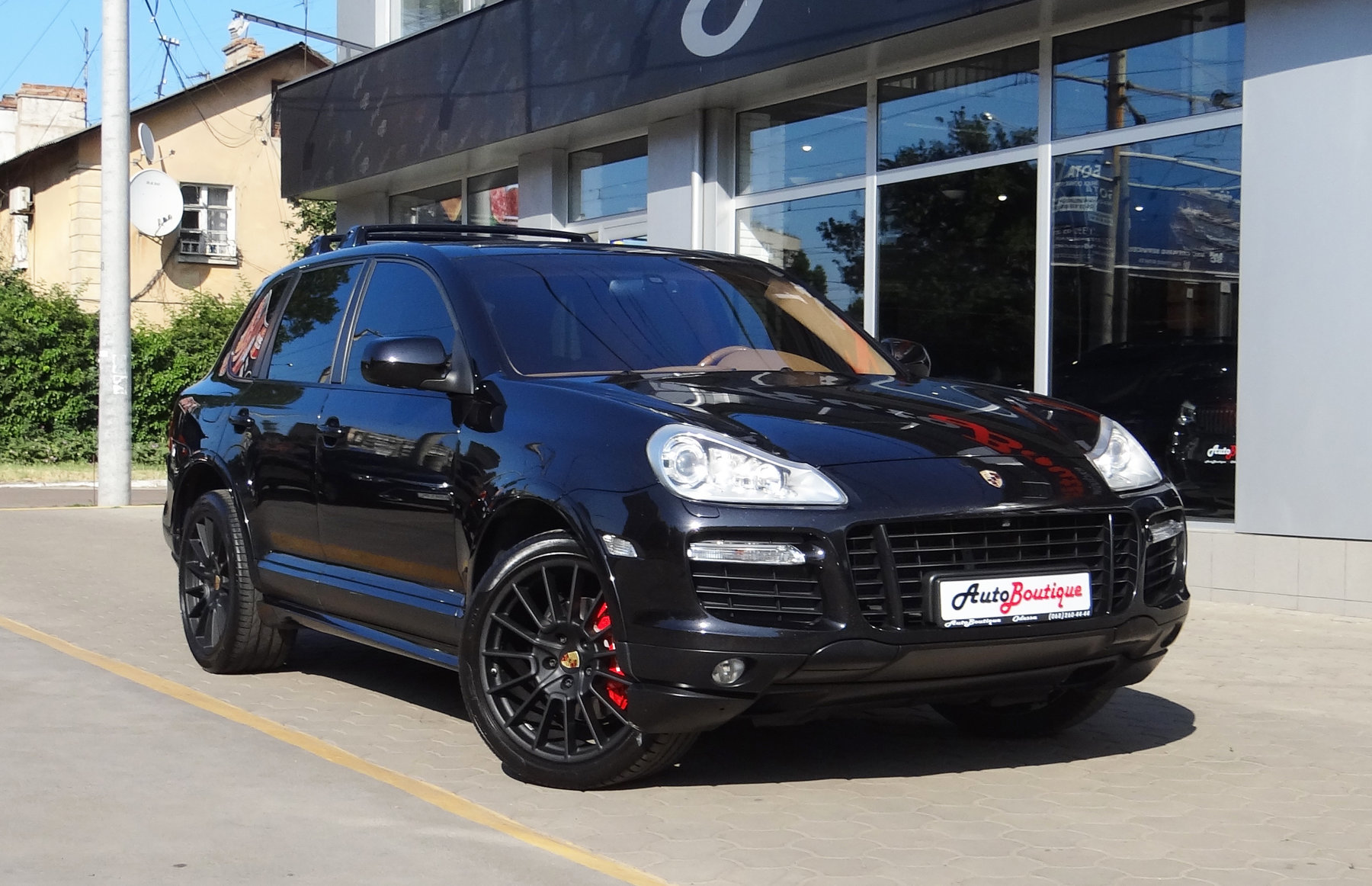 Porsche Cayenne GTS 2008 черный