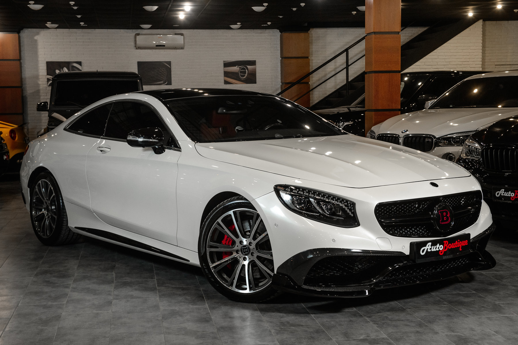 Mercedes s63 AMG Coupe Brabus 850